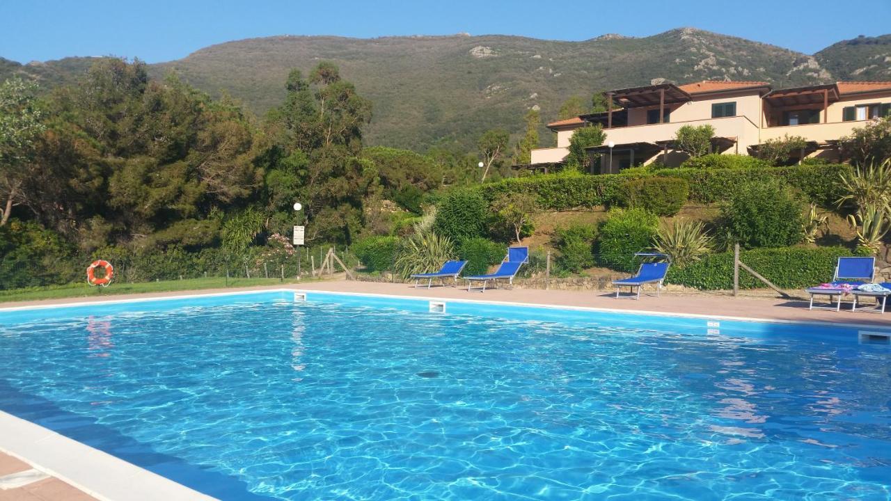 Elbamare Residence Con Piscina Nisporto Exteriér fotografie